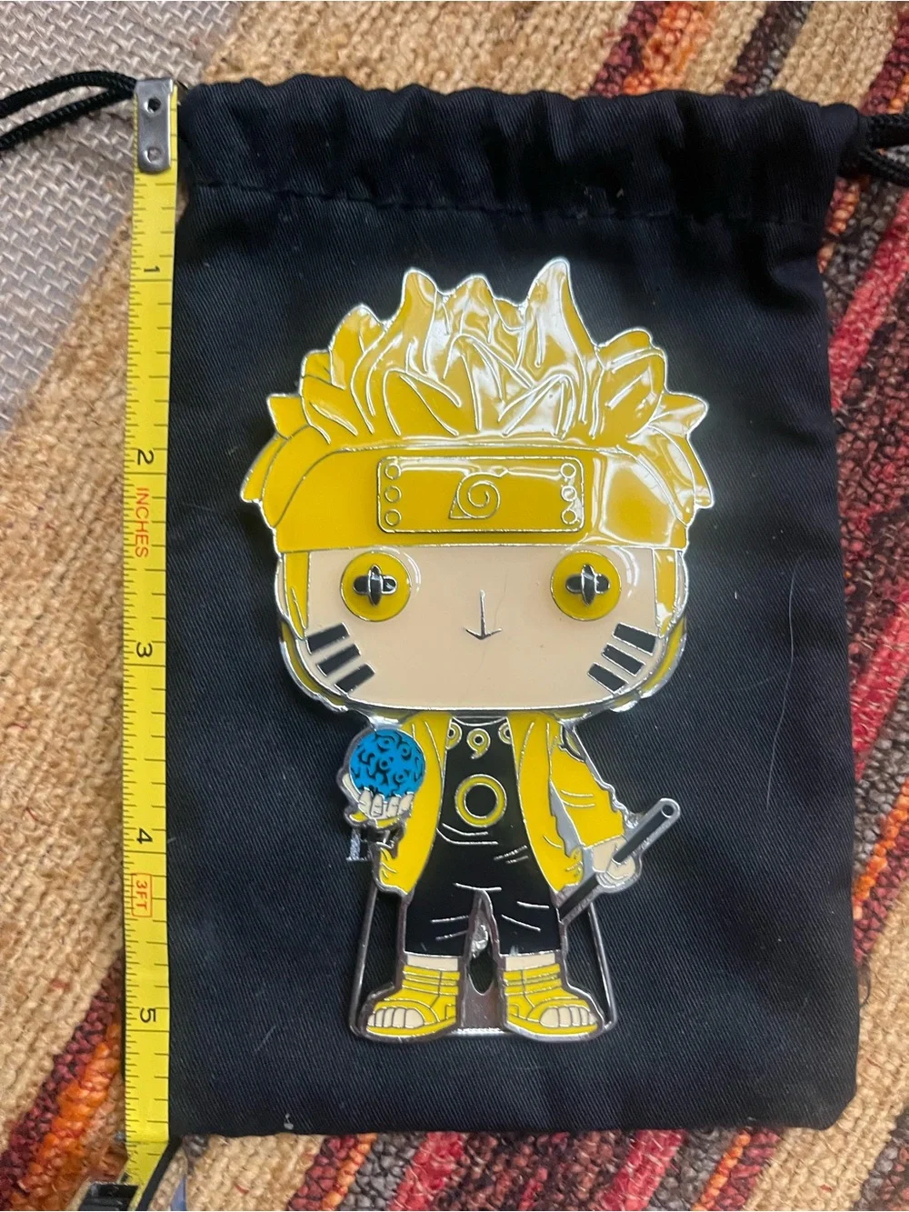Naruto Character Enamel Lapel Pin